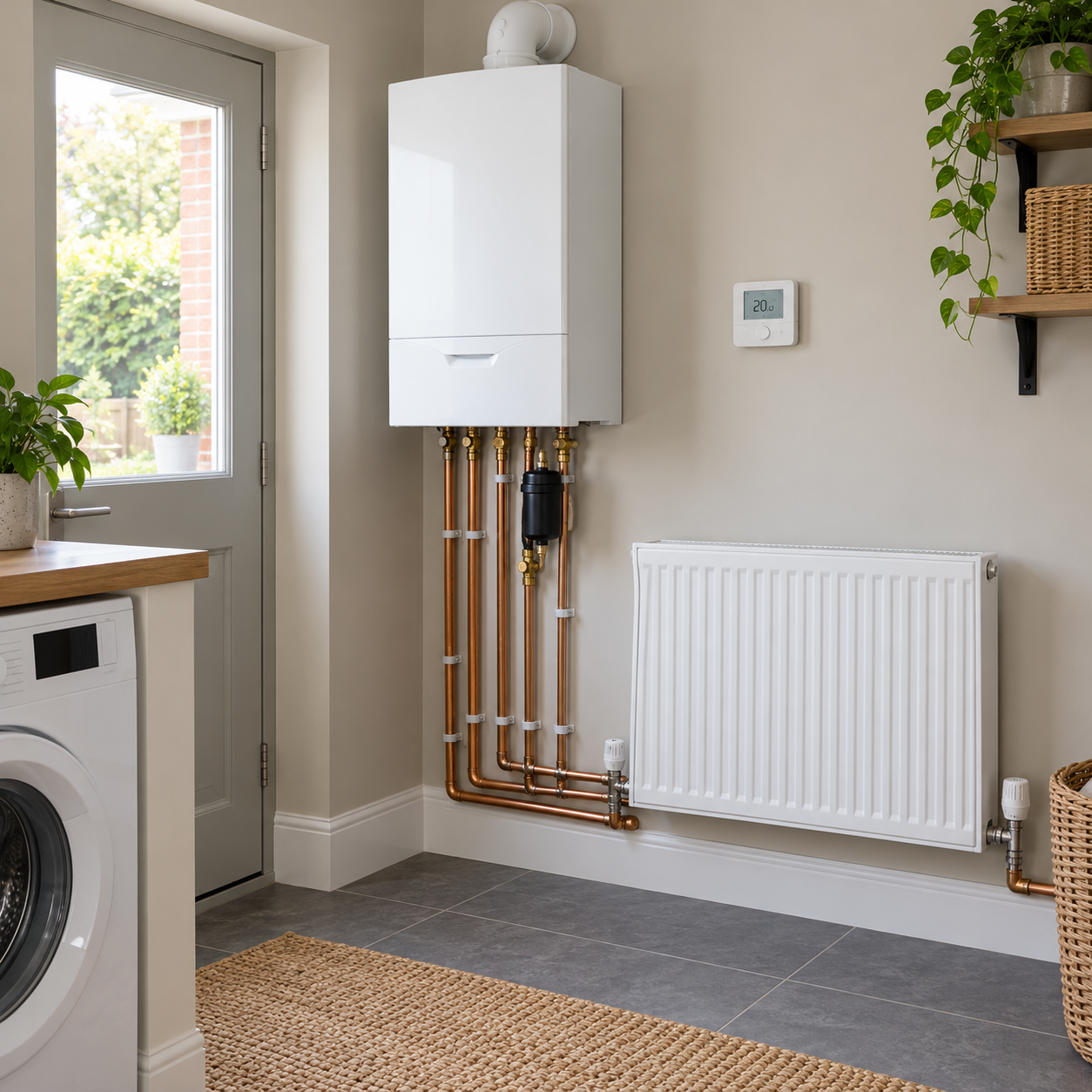 Heating pumps, radiators, valves and system essentials