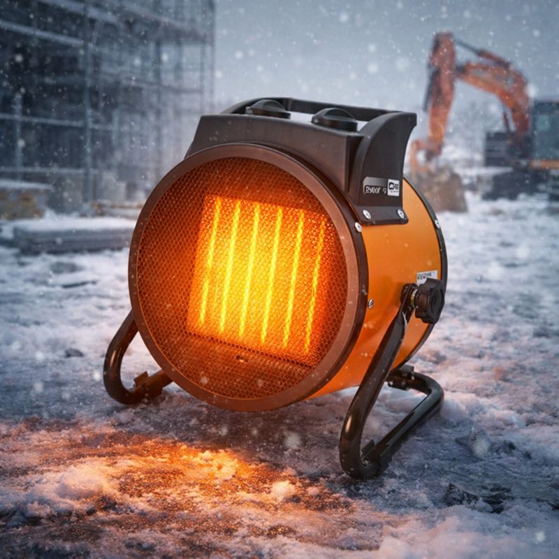 Portable heaters for warmth wherever the job takes you