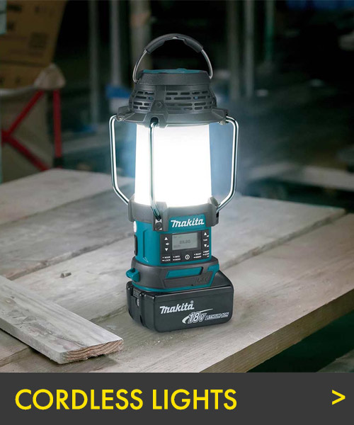 Cordless site lights and torches