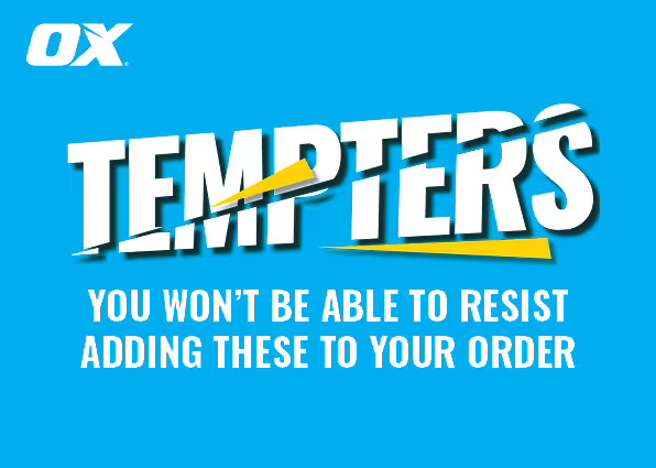 OX brand tempters banner