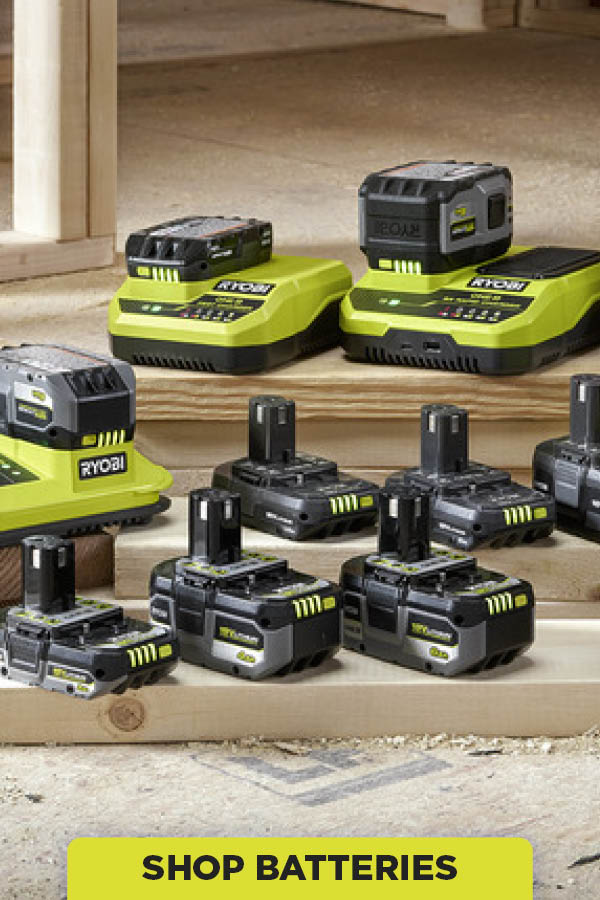 Ryobi Batteries & Chargers