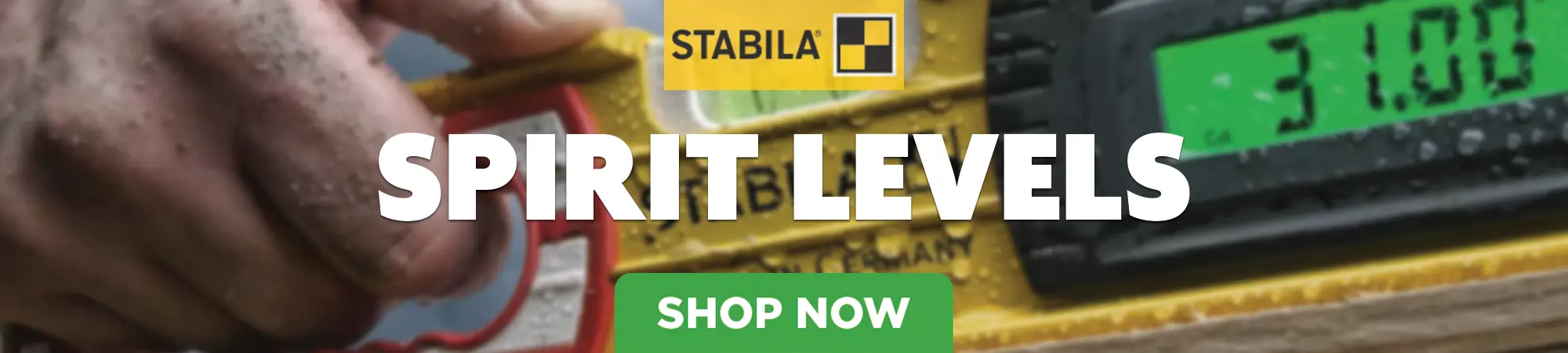 Spirit Levels Banner