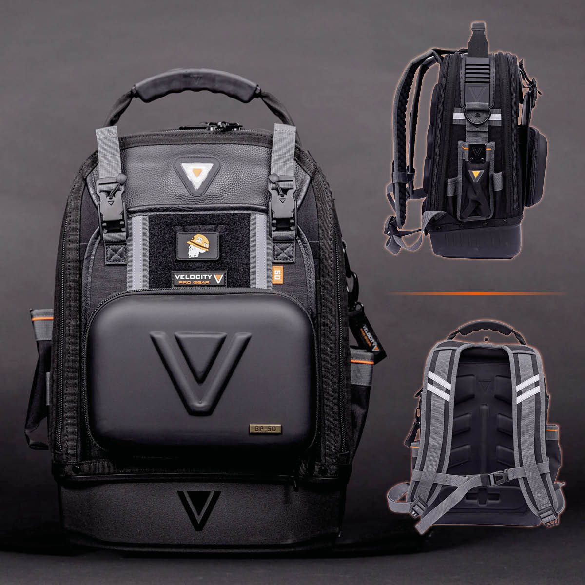Velocity Rogue 50 Backpack in Black