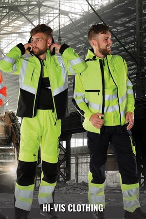 Image of Model Wearing Hi Vis Clothing