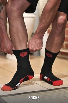 Image of Model Wearing Socks